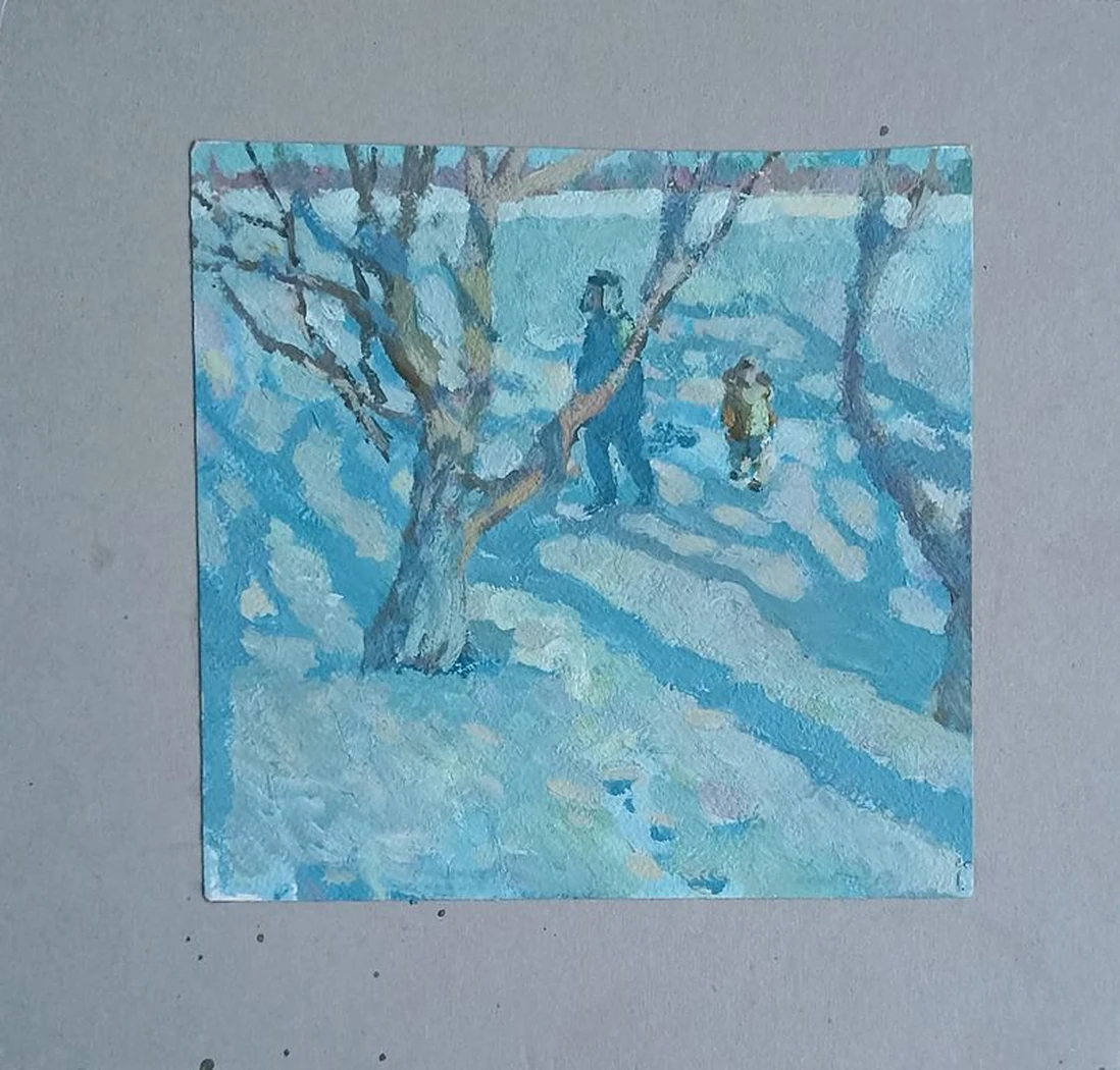 «Зимний пейзаж» Ефимов В.П.
