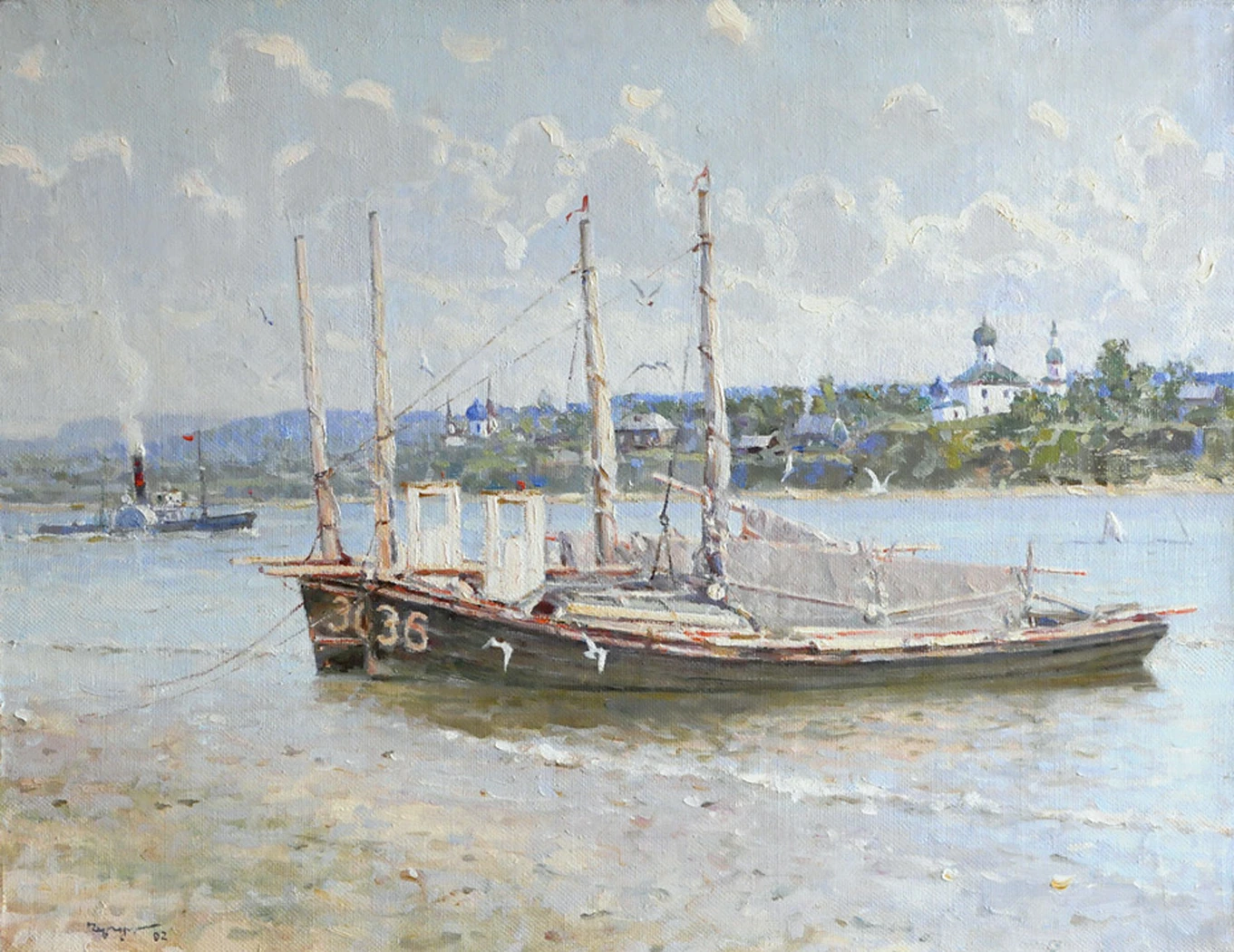 «На Волхове», 1992, Чупрун Е. Р.
