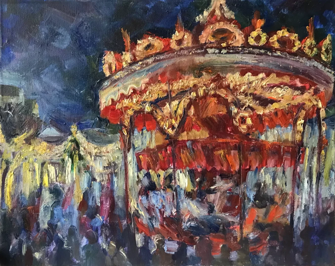 «Карусель», Егошина Вера Алексеевна, художник, купить картину