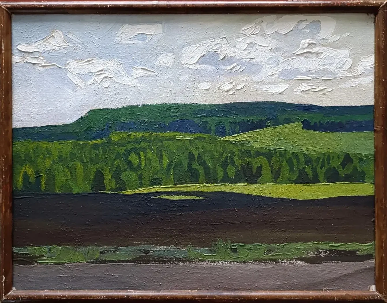 «Пашня и дали. Окрестности Челябинска»