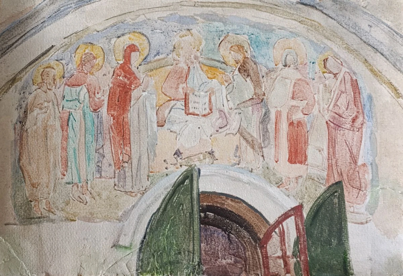 «Алтарная фреска» Куницкая Г.Е.