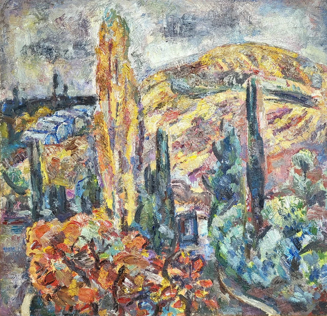 Осень. Виноградники