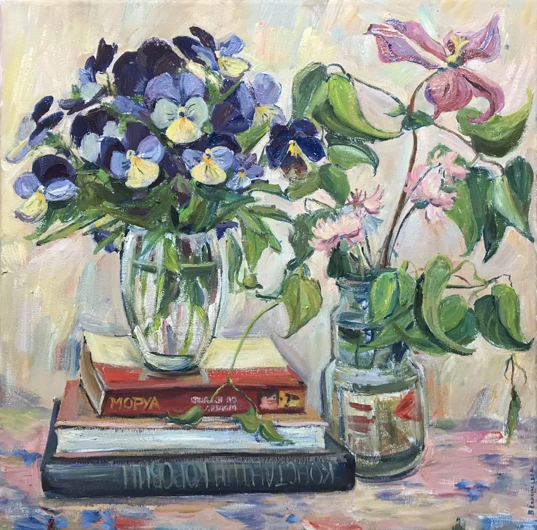 «Фиалки», Егошина Вера Алексеевна, художник, купить картину