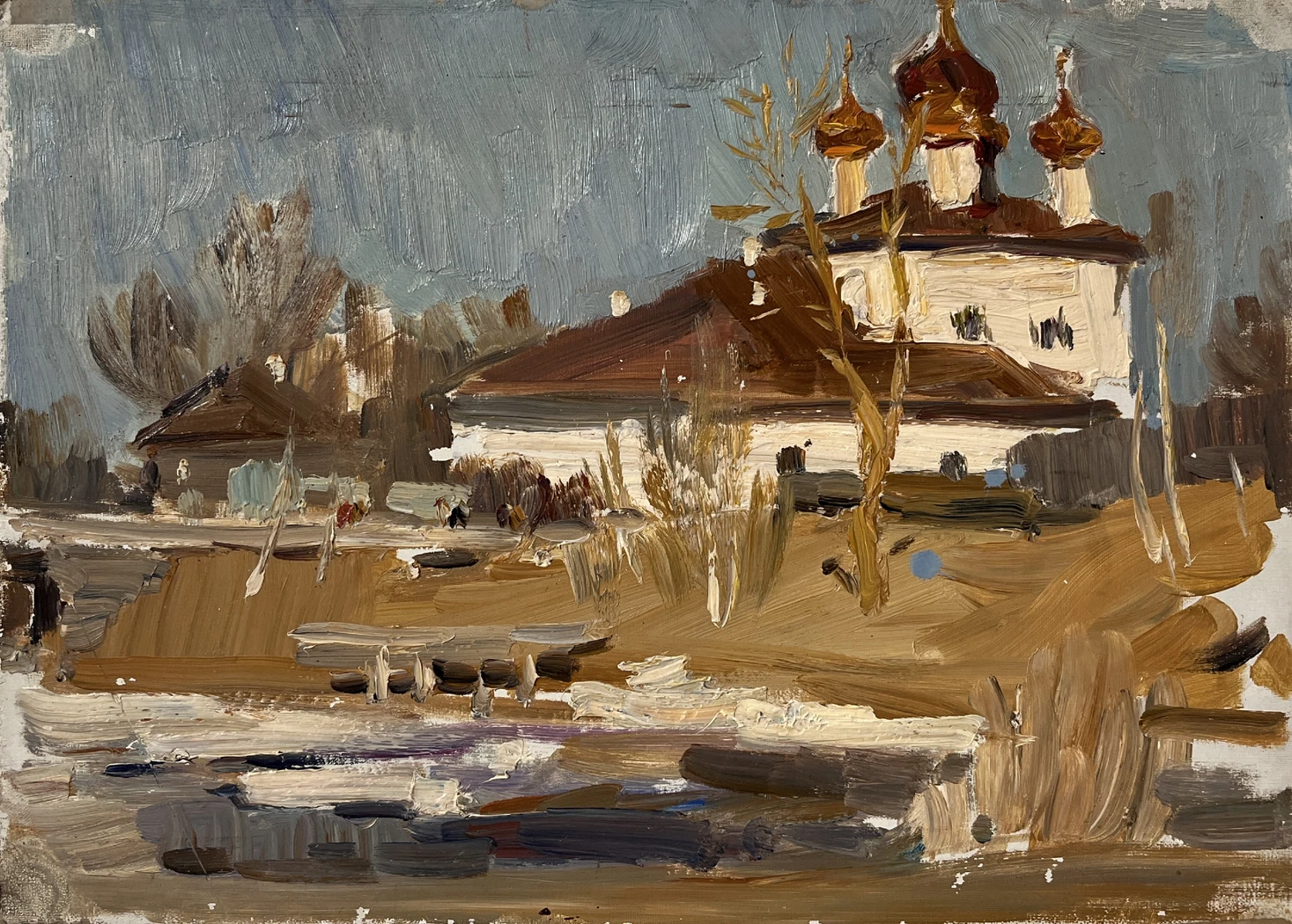 «Оттепель», Тюленев Виталий Иванович , художник, купить картину