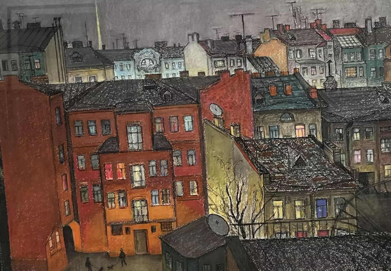 «На Петроградской», Бекарян Дзовинар Аровна, художник, купить картину