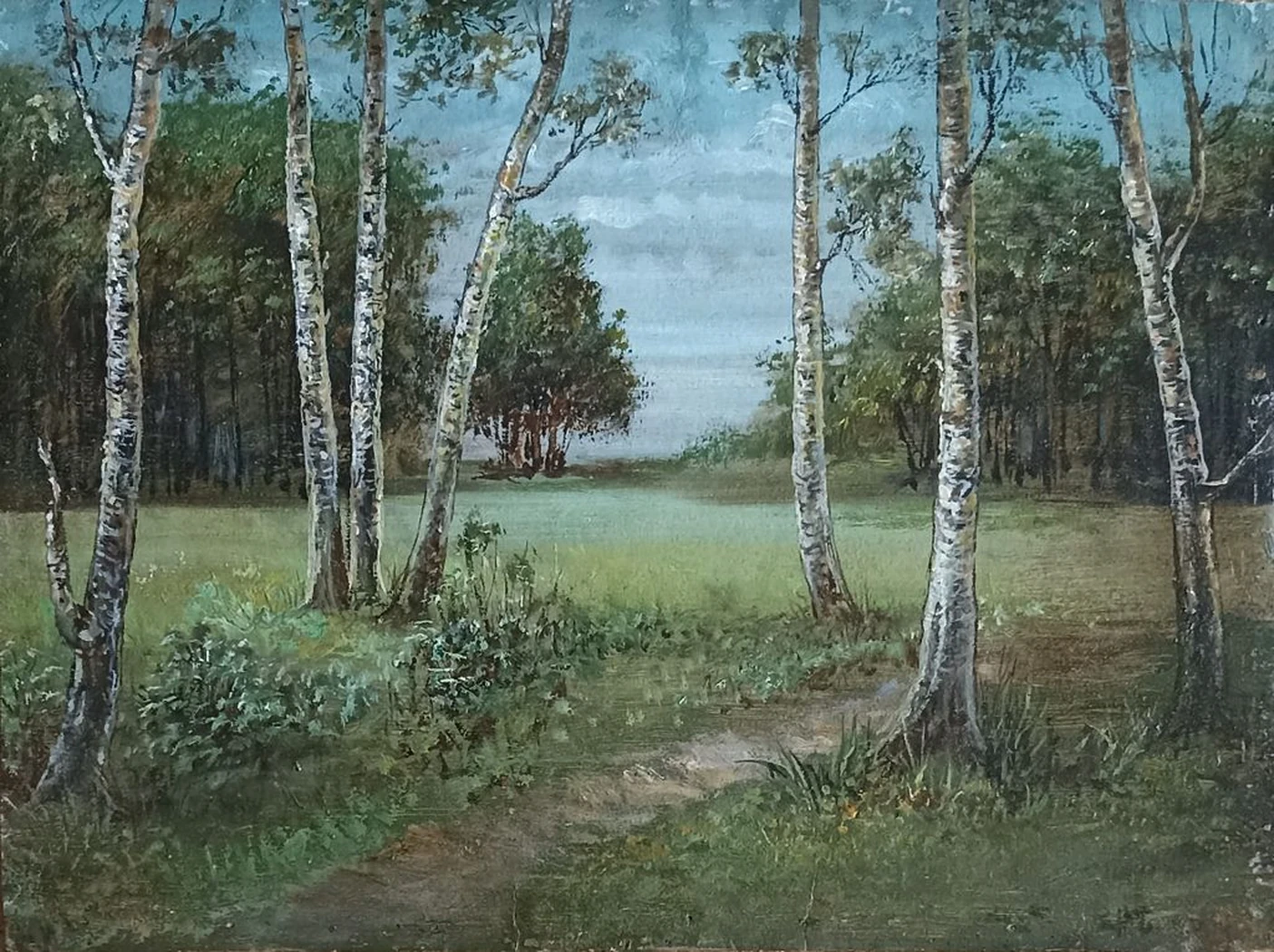 «Летний пейзаж» Беккер Н.Н.