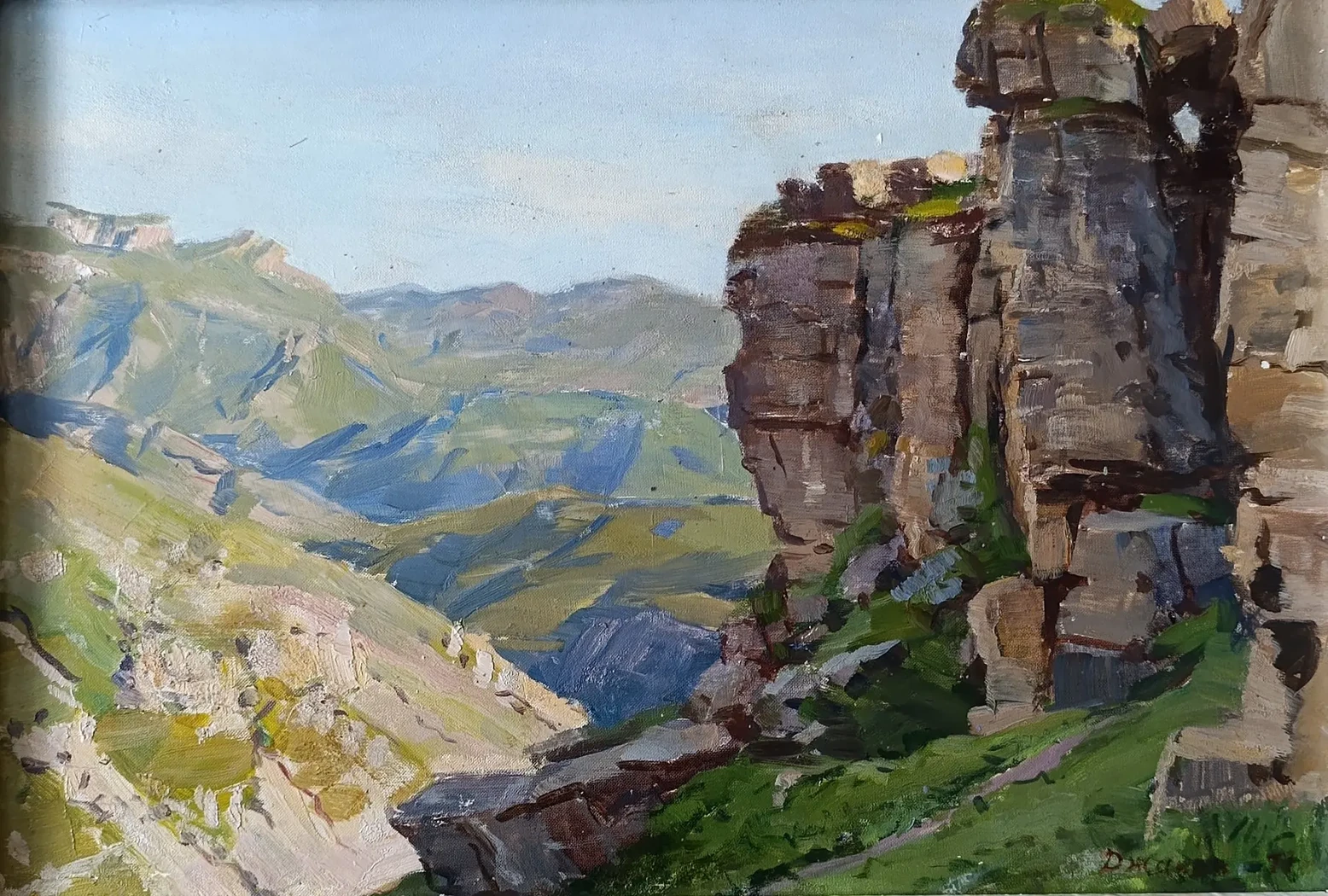 «Скалы. По Дагестану» Джаков К.С.