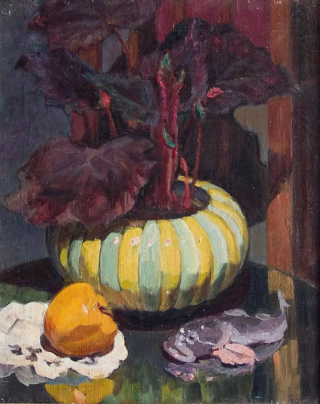 «Натюрморт», Иванова Нина Александровна, художник, купить картину, купить, работы, аукцион, живопись, галерея ОПХ, Bidspirit, бидспирит, магазин, выставка