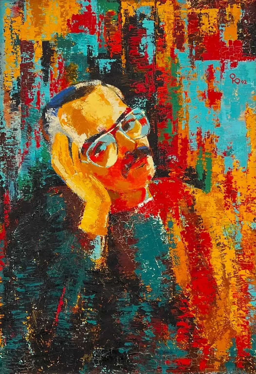 «Осеннее настроение», Осенчаков Юрий, художник, живопись, графика, выставка, галерея ОПХ, выставка «Автопортреты» – XXVIII Международного фестиваля искусств «Сергей Осколков и его друзья»