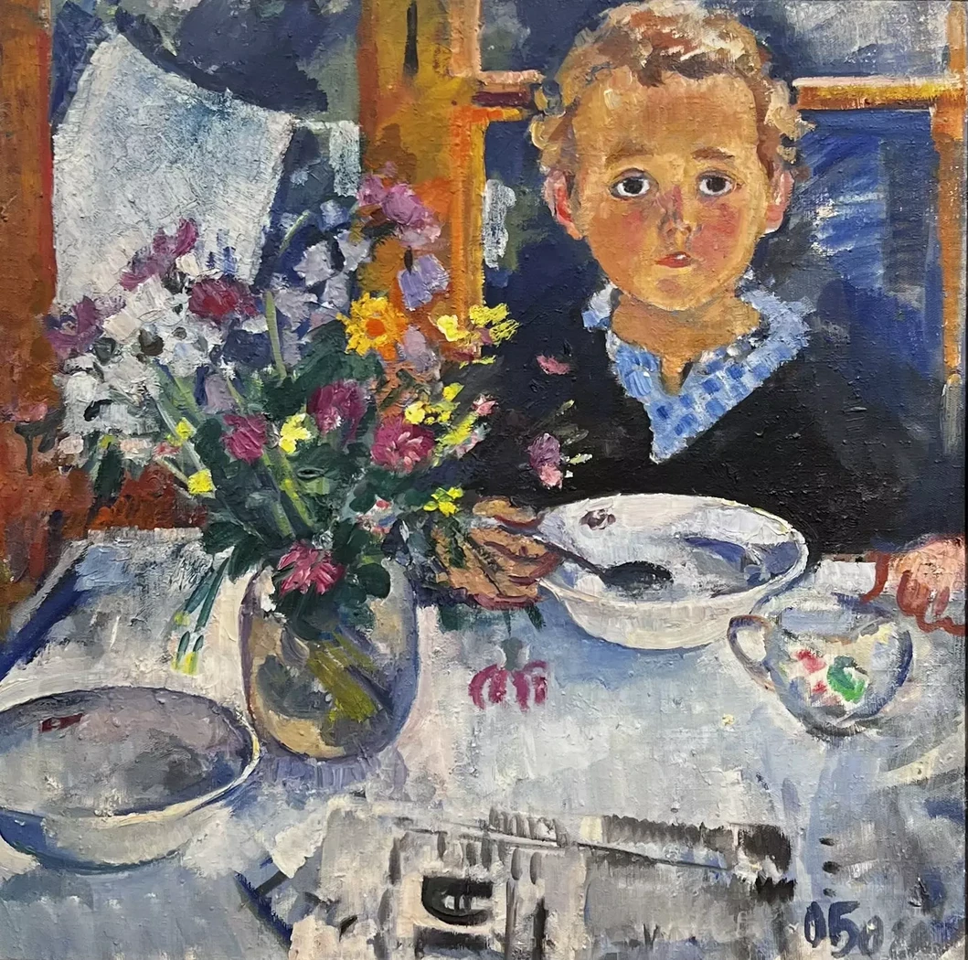 «Федя», Богаевская Ольга Борисовна, художник, купить картину, купить, работы, выставка, живопись, галерея ОПХ, портреты, выставка портретов, соцреализм