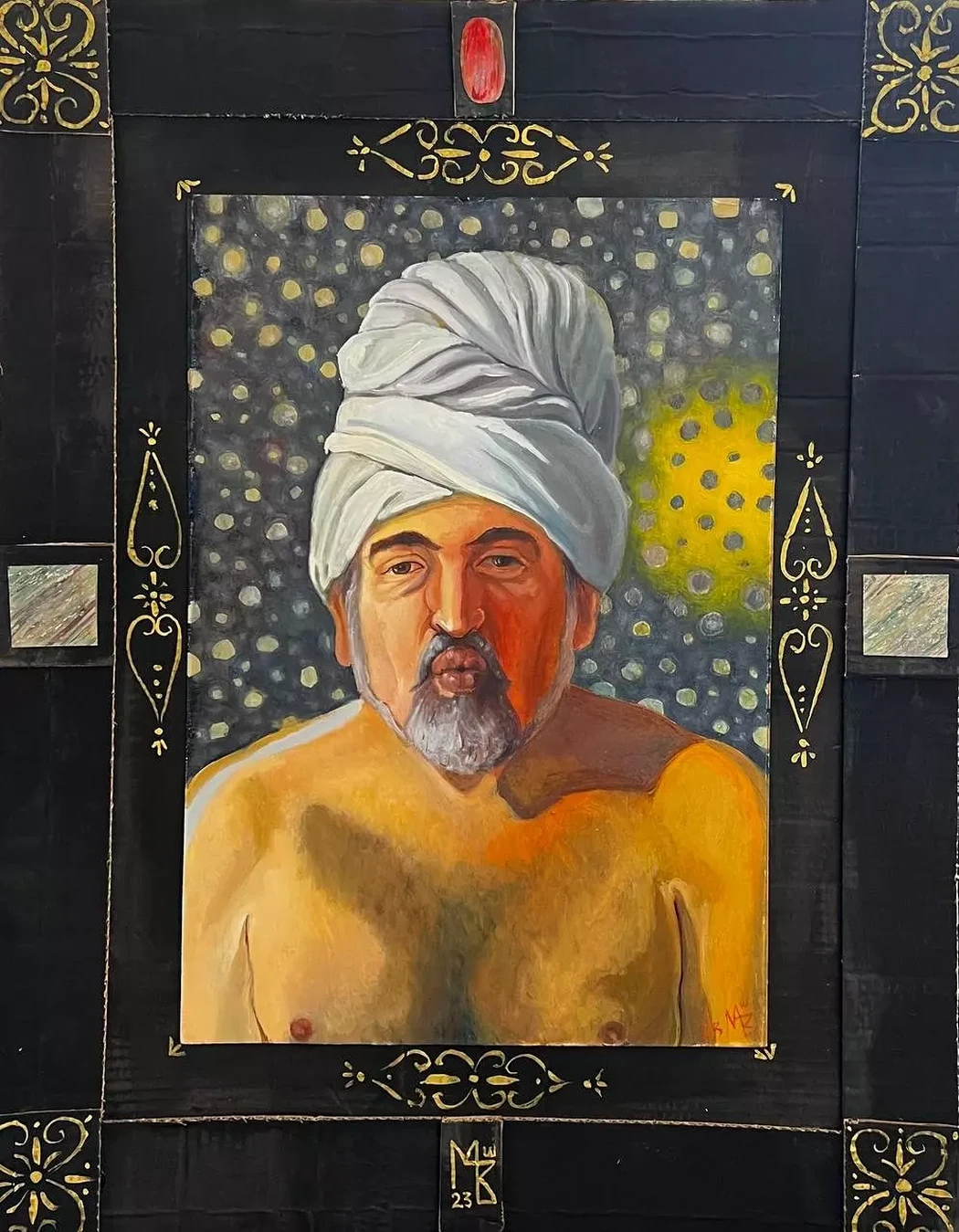 «Автопортрет», Маевский Андрей, художник, живопись, графика, выставка, галерея ОПХ, выставка «Автопортреты» – XXVIII Международного фестиваля искусств «Сергей Осколков и его друзья»