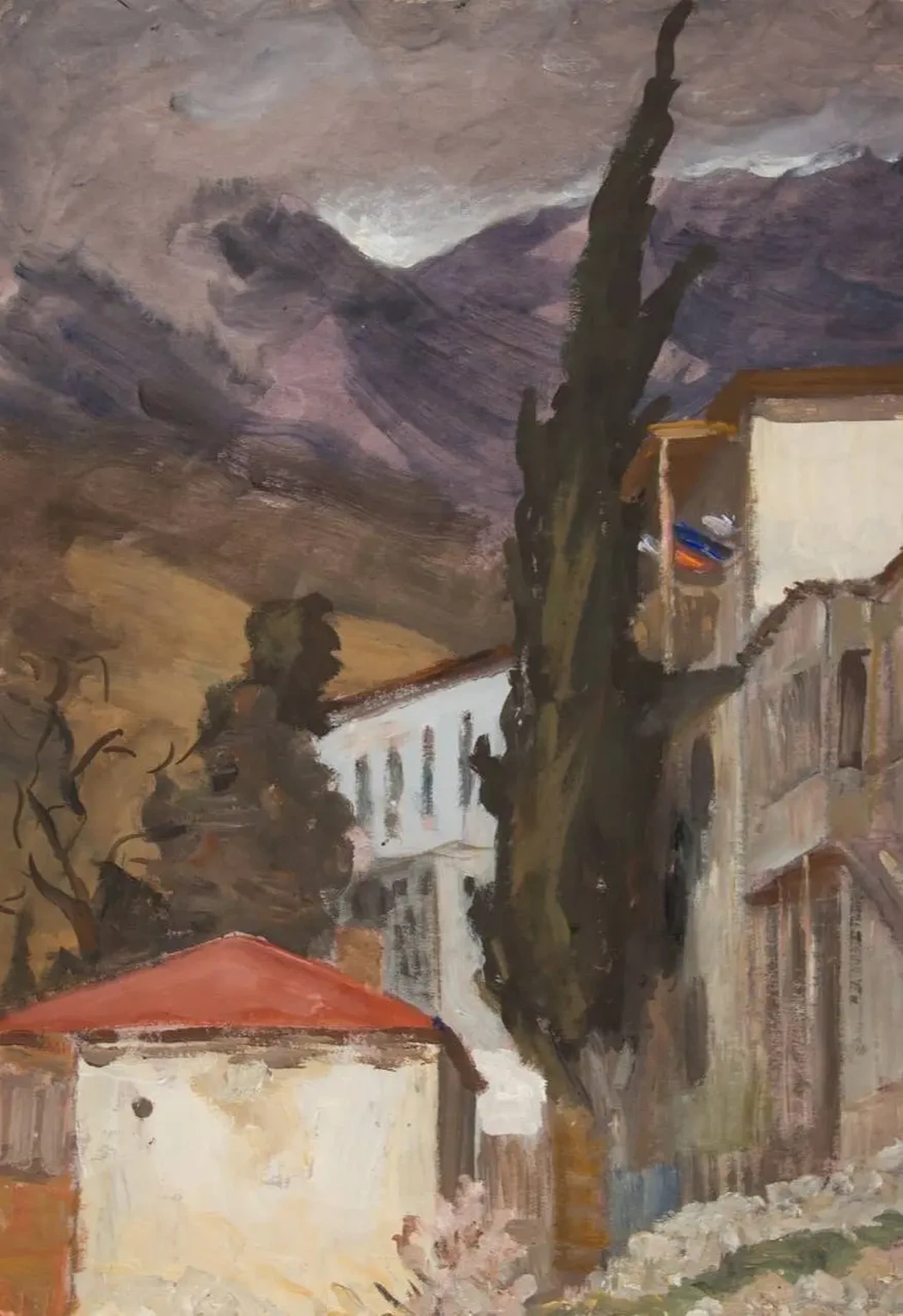 «Гурзуф», Кофман Сильвия Соломоновна, художник, купить картину, купить, работы, аукцион, живопись, галерея ОПХ, Bidspirit, бидспирит, магазин, выставка