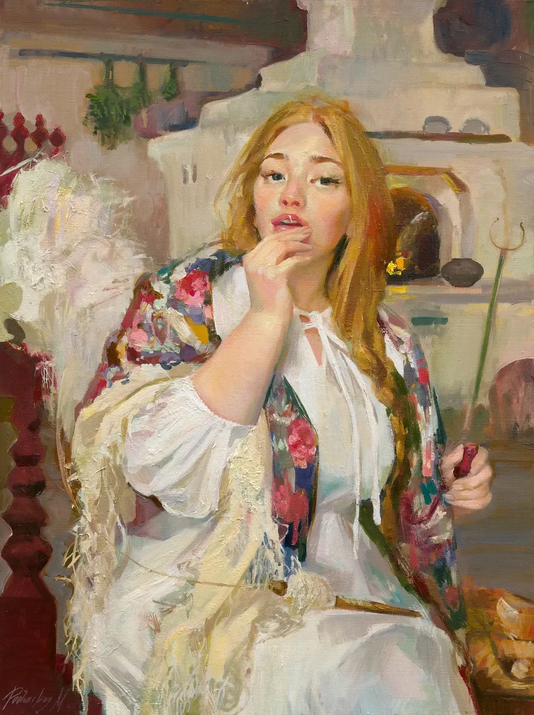«Кумушка», Родинская Мария, художник, купить картину.