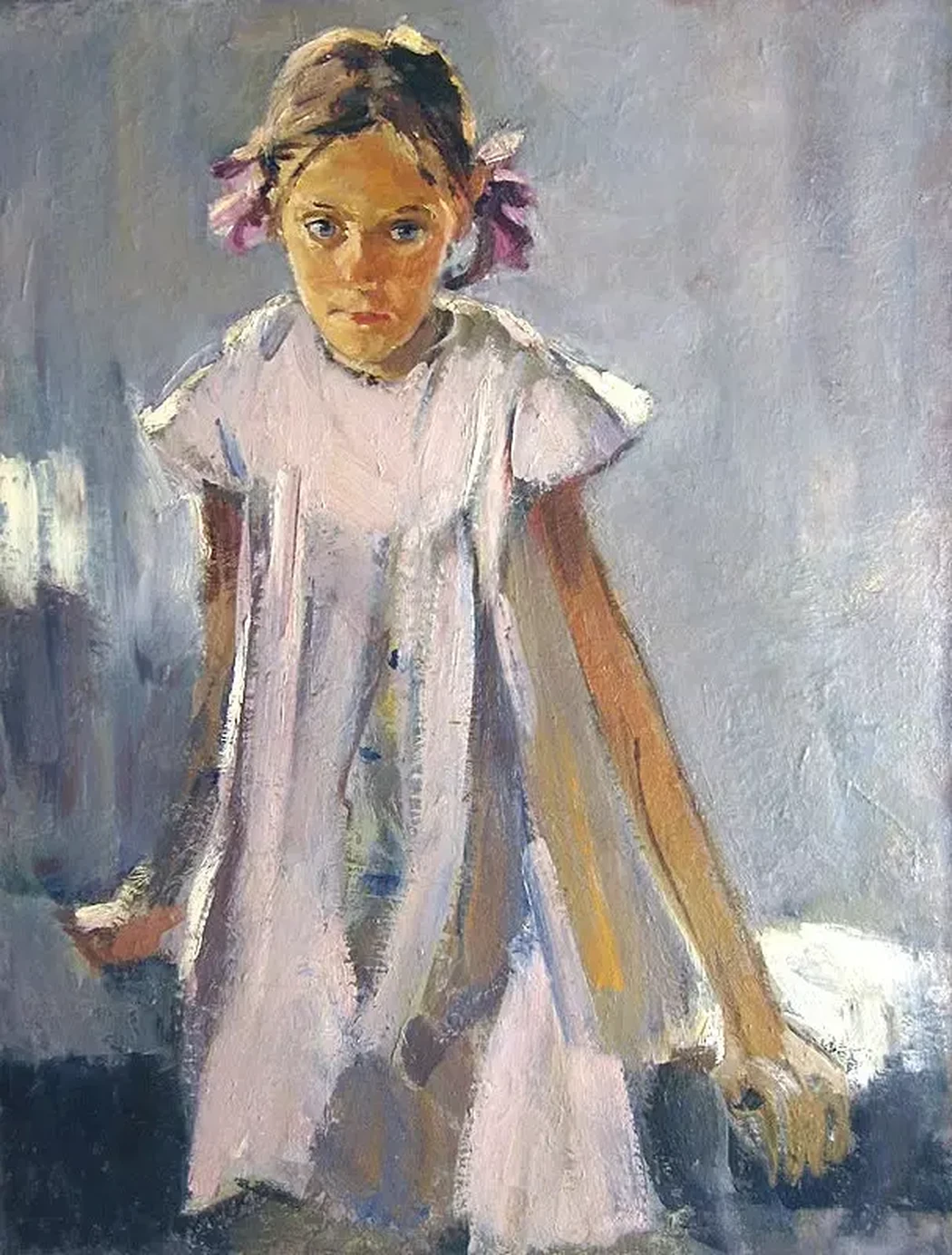 «Девочка с бантиками», Русов Л.А.