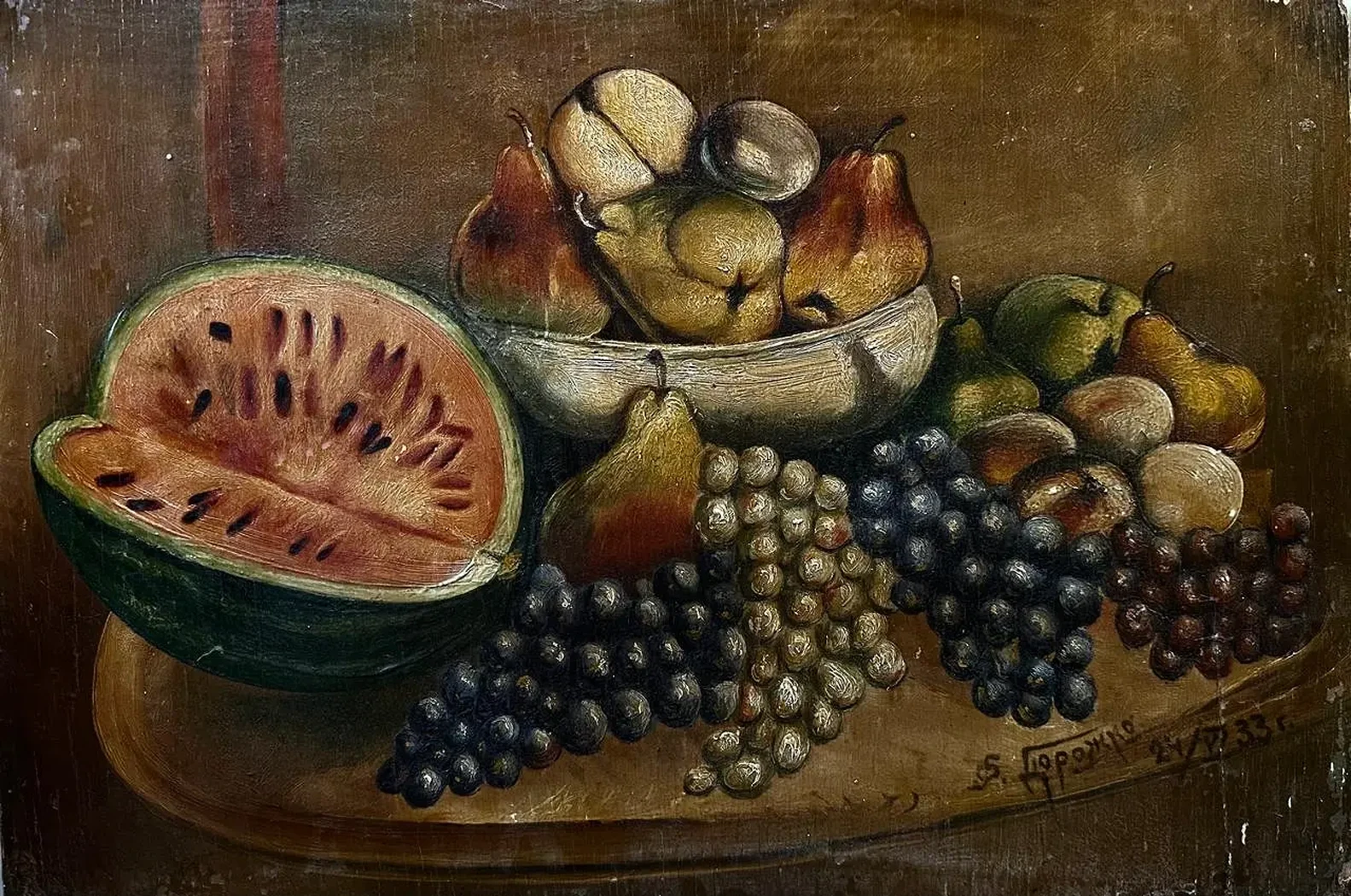 «Натюрморт», Н.Х., художник, купить картину, купить, работы, аукцион, живопись, галерея ОПХ, Bidspirit, бидспирит, магазин