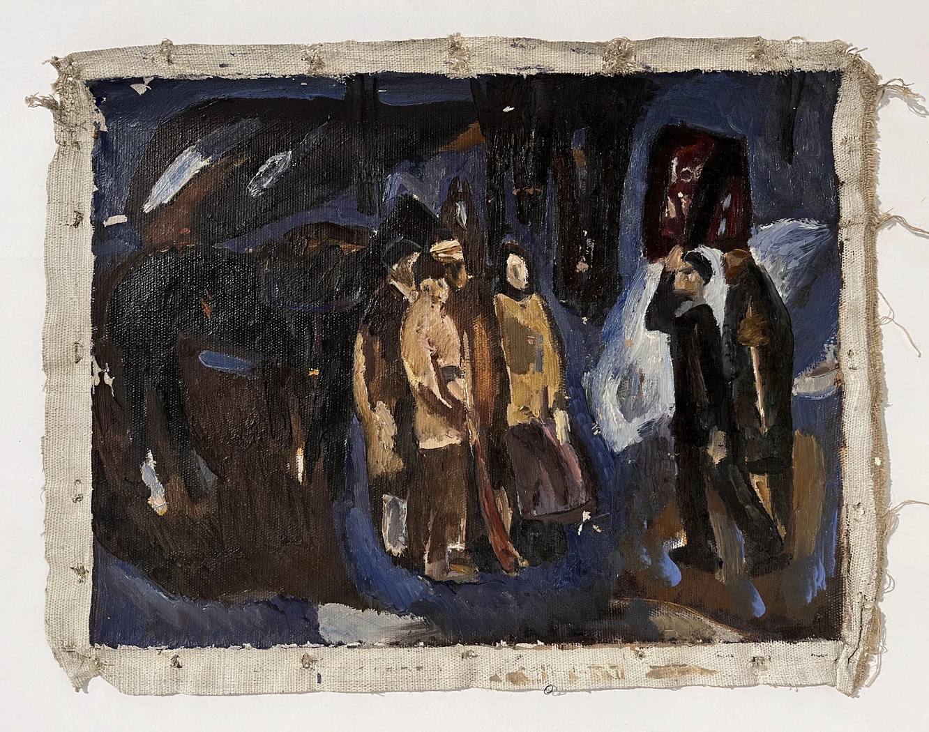 «Собрание. Вечером», Тюленев В.И., художник, купить картину