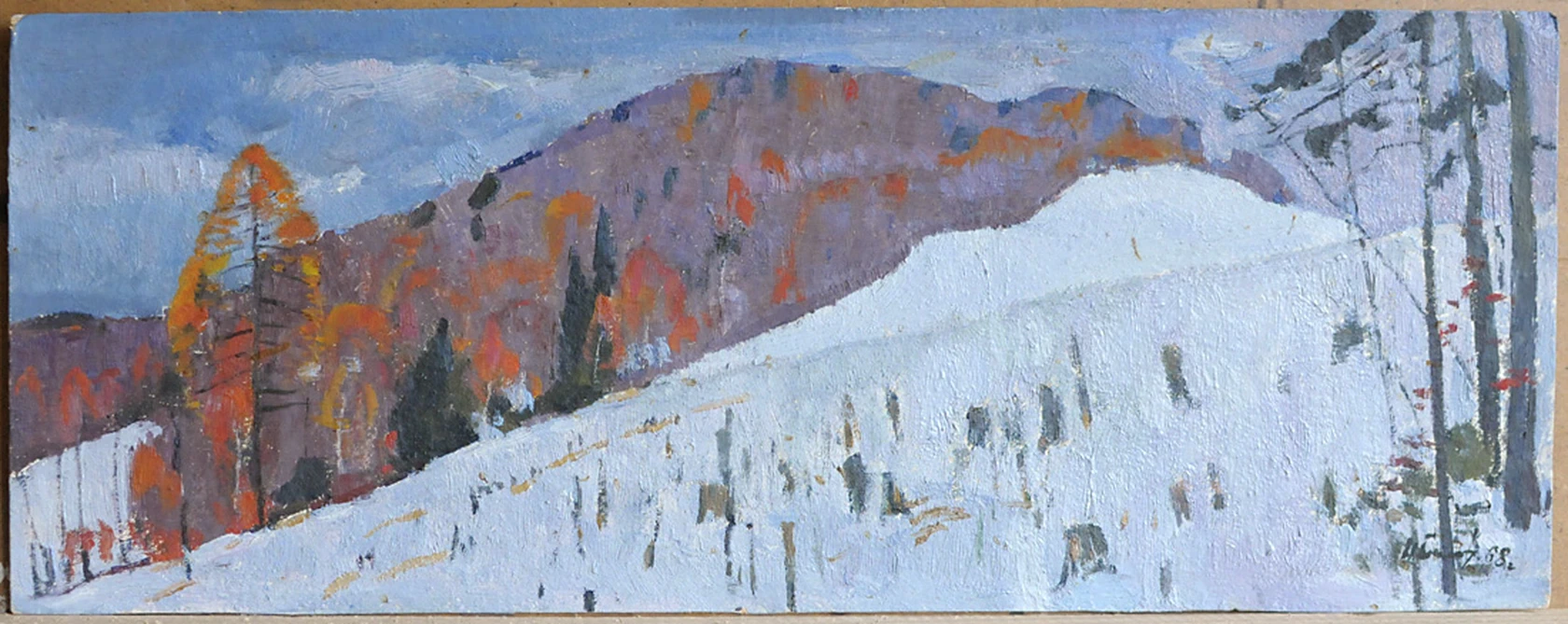 «Урал. Поздняя осень», 1968, Тимков Н.Е.