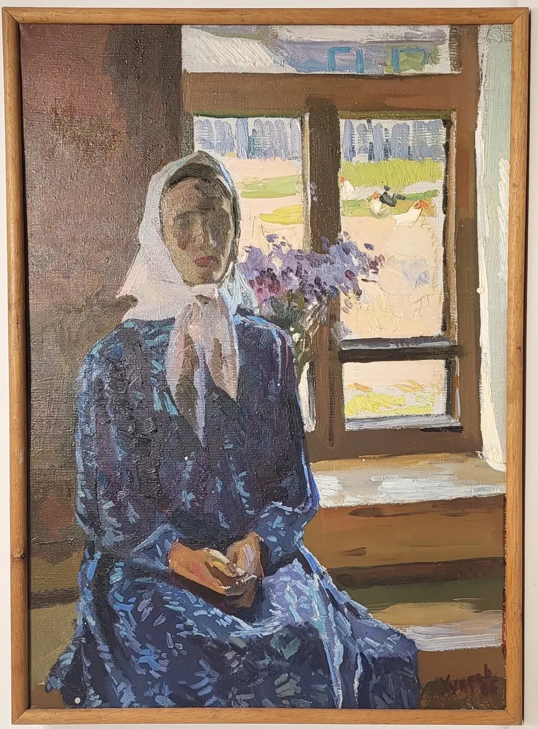 «Невеста», Хухров Юрий Дмитриевич, художник, купить картину, купить, работы, аукцион, живопись, галерея ОПХ, Bidspirit, бидспирит, магазин