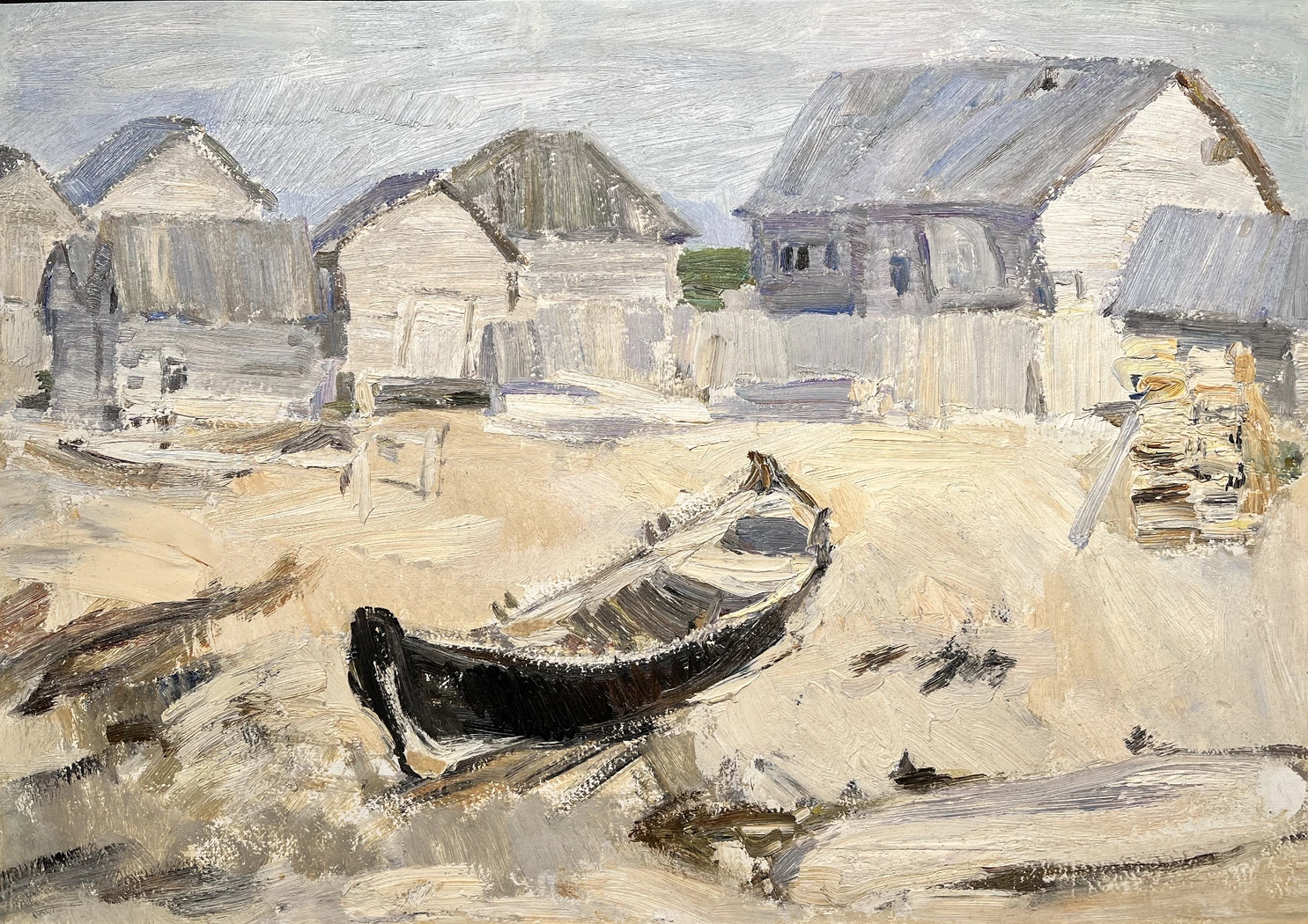 «На Севере», Тюленев В.И., картина, живопись
