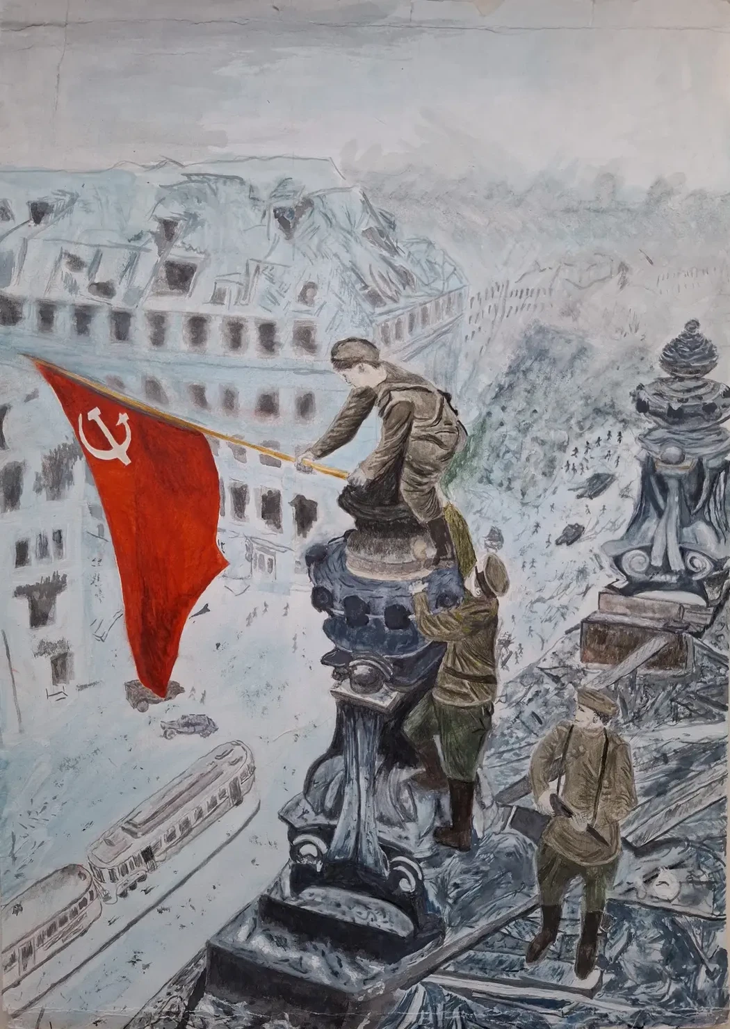 «Флаг над Рейхстагом», Журавлев Андрей, 2020