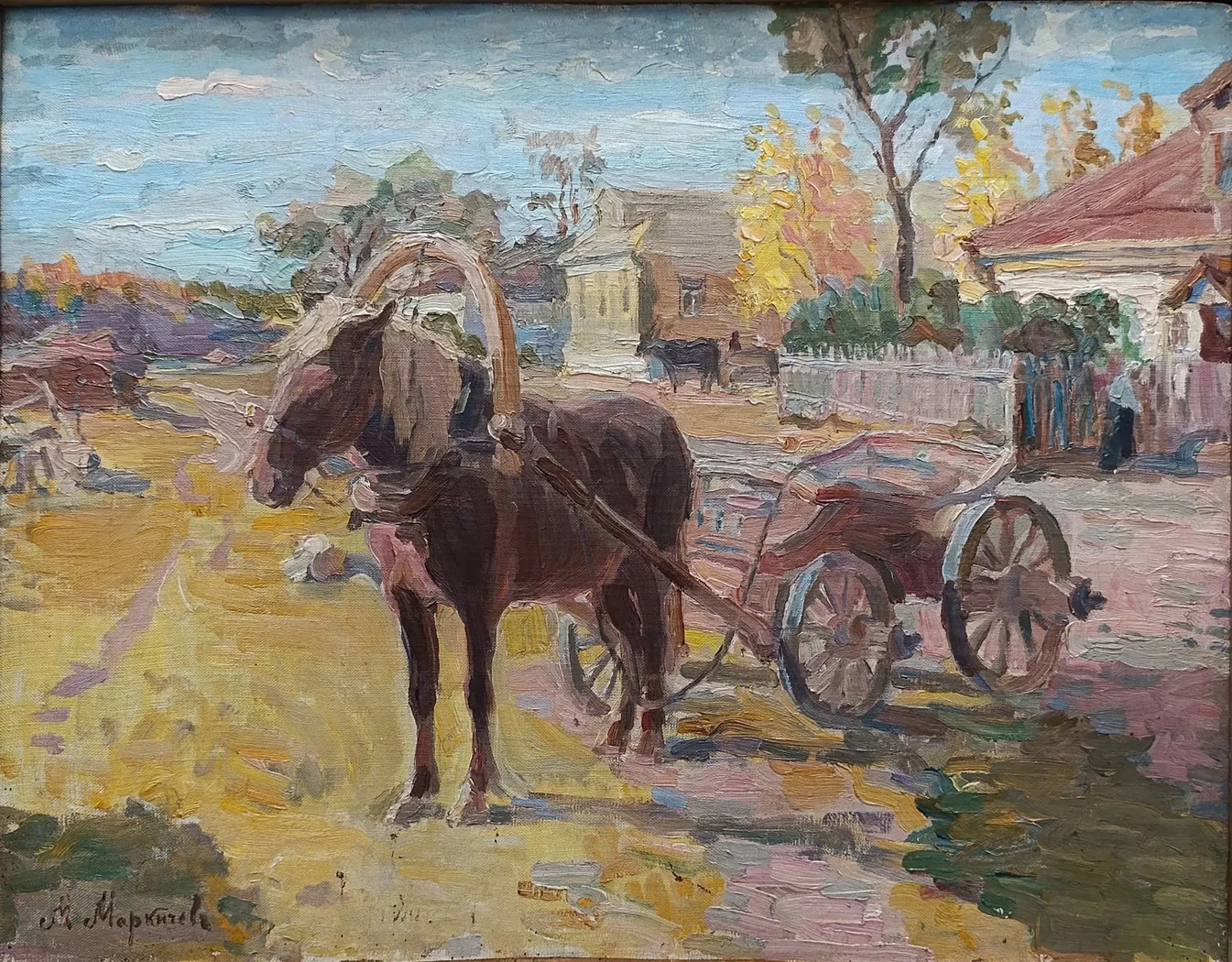 «Лошадь в упряжке»