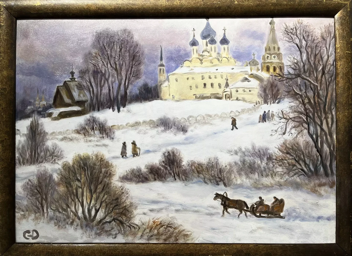 Суздаль, катание в санях