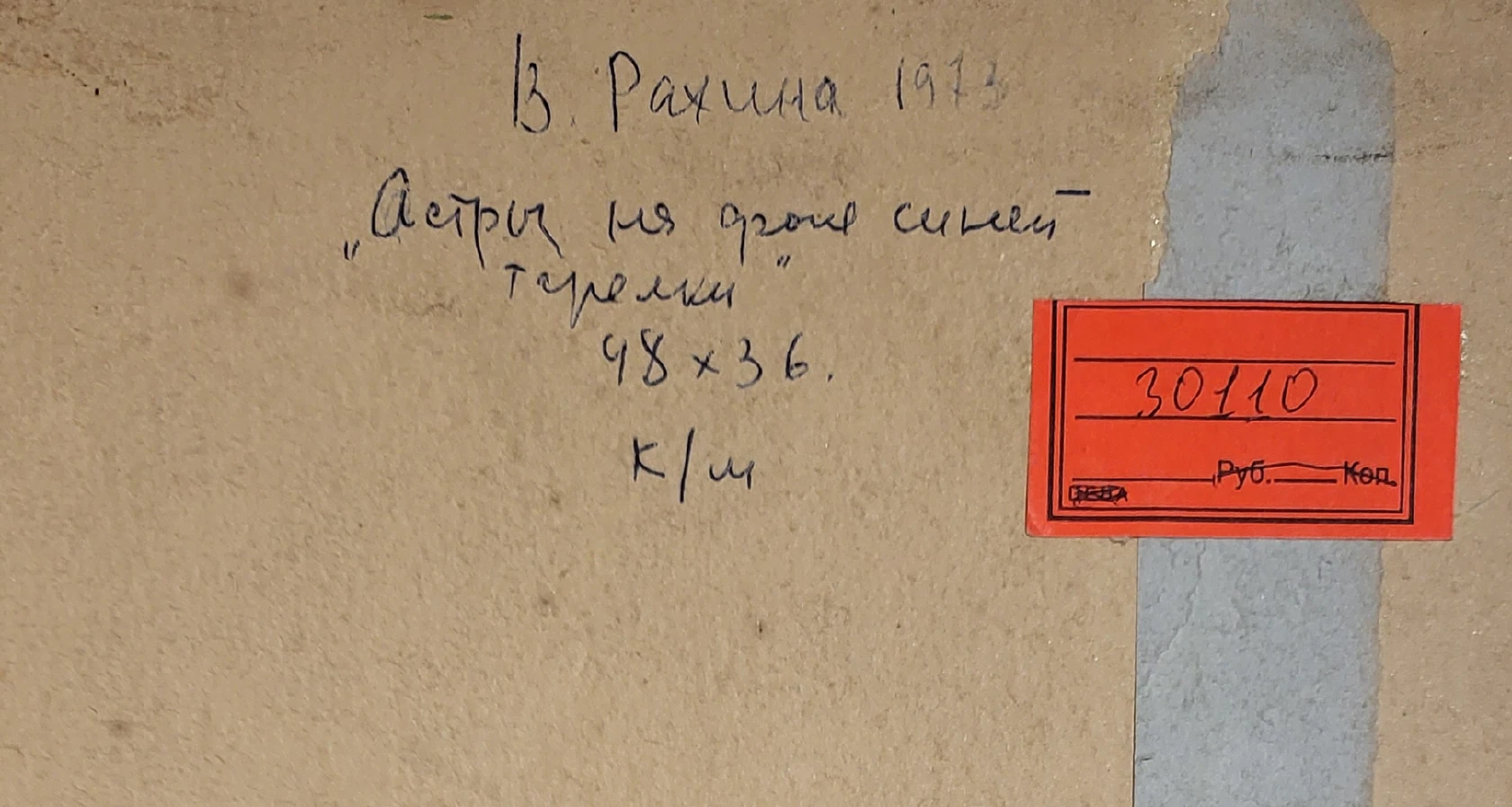 Астры на фоне синей тарелки