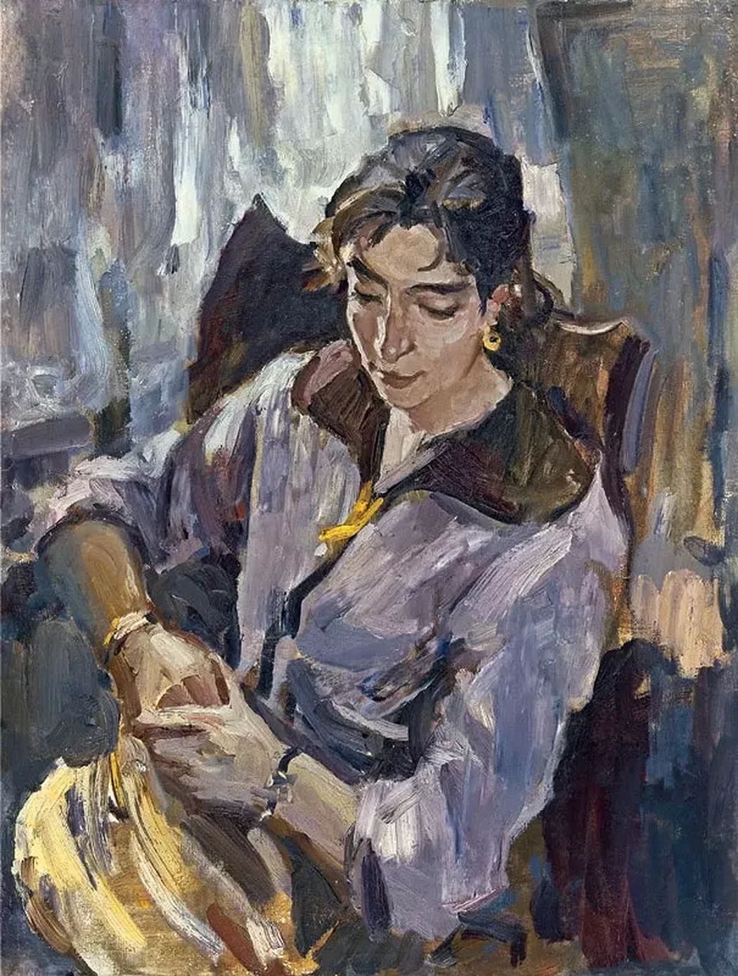 «Портрет Натальи Орловой», Русов Л.А.