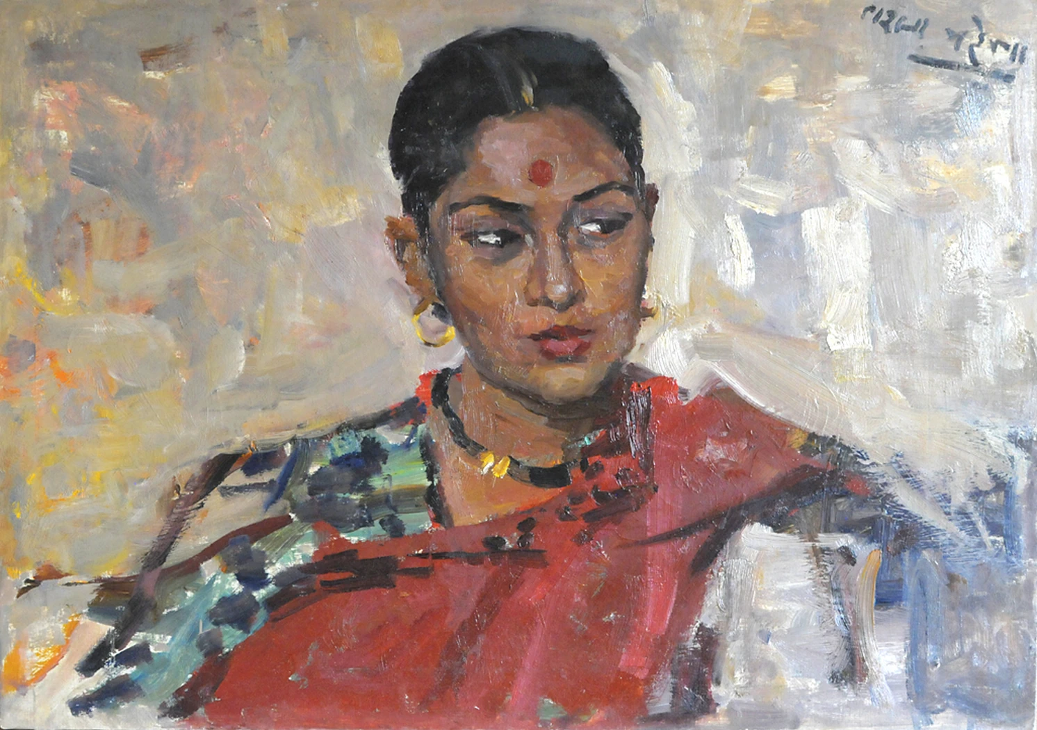 «Индийская девушка», 1957, Русов Л.А.
