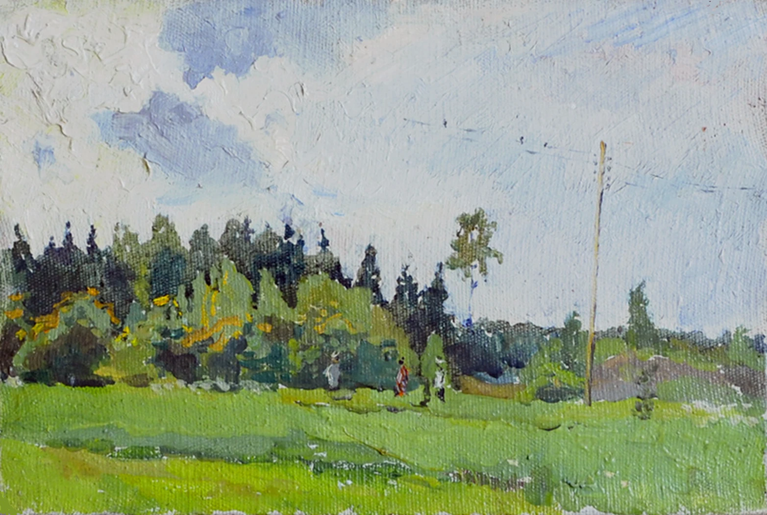 «Летний день», 1957, Крестовский Я.И.