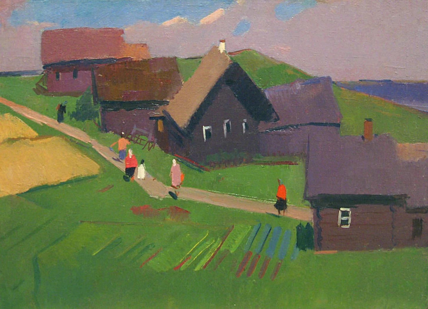 «Изборск. Улочка.», 1959, Осипов С. И.