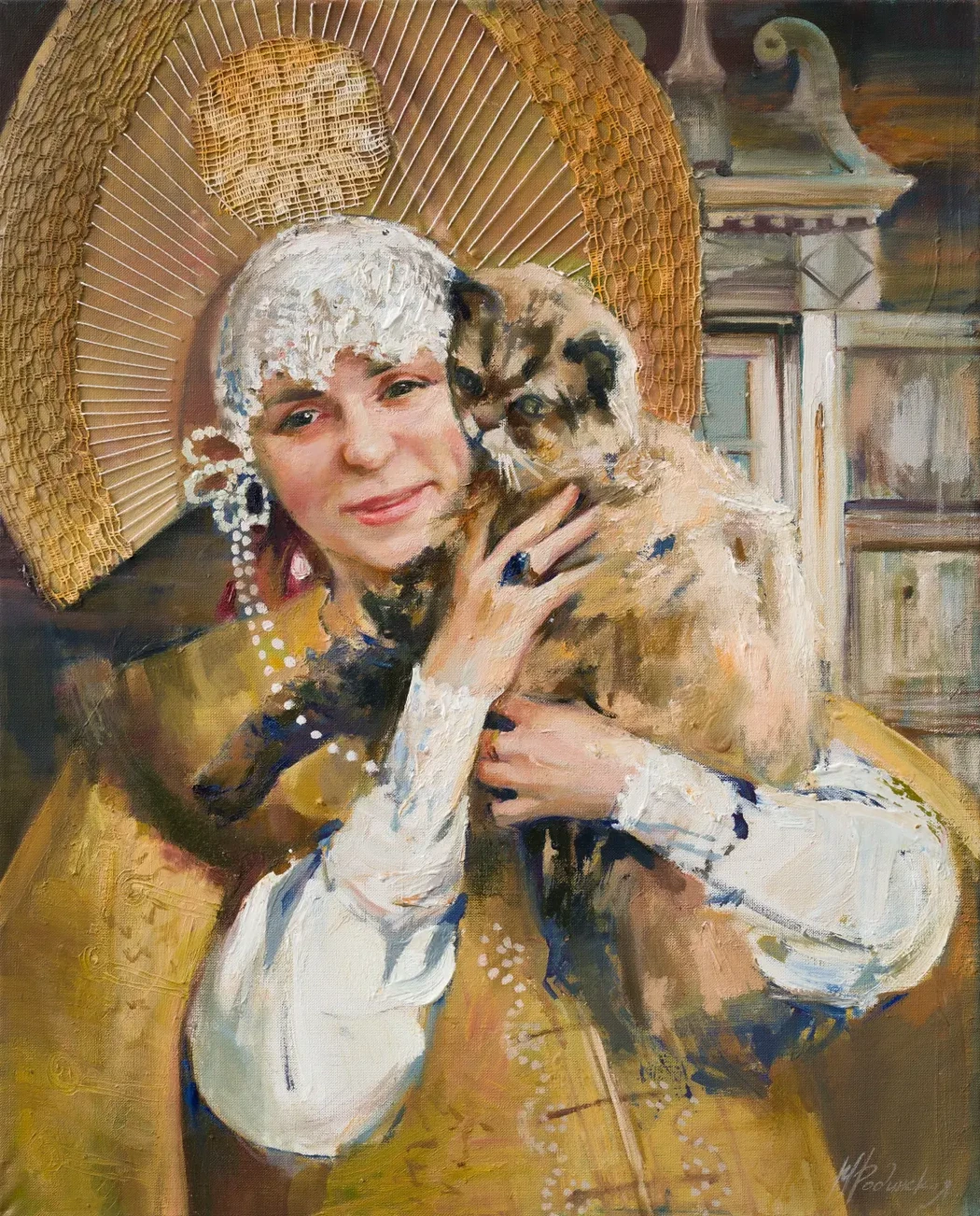 «Без кота и жизнь не та — 1», Родинская Мария, художник, купить картину.