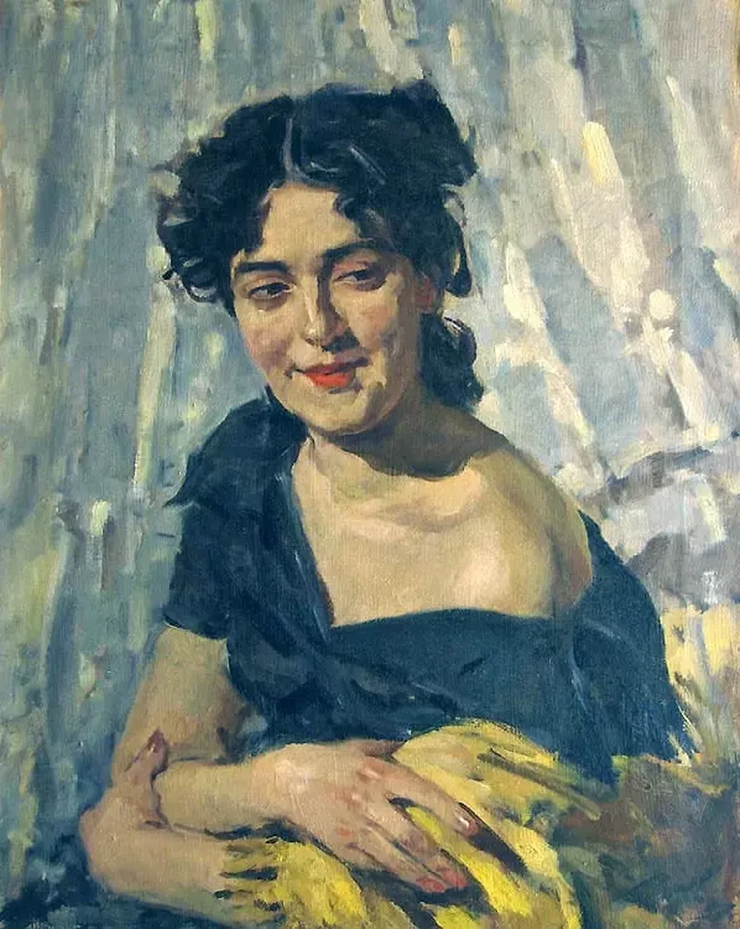 «Портрет молодой женщины», Русов Л.А.