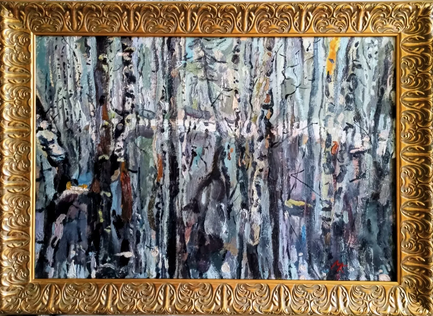 «Зима», Марина Климанова, художник, купить картину.