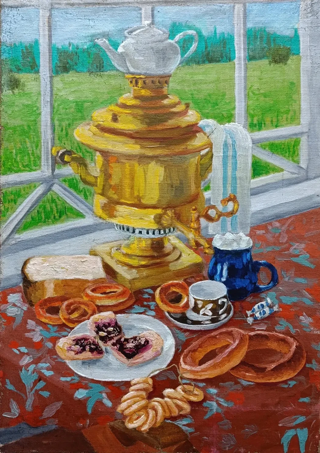 «Натюрморт с самоваром»