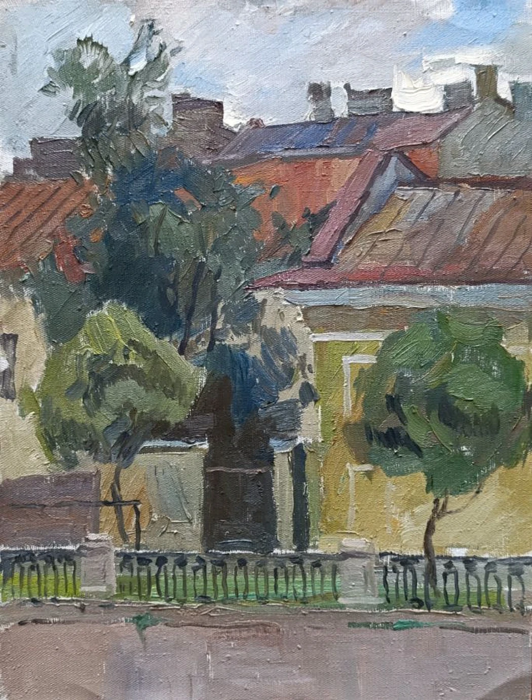 «Городской пейзаж» Решетников О.М.