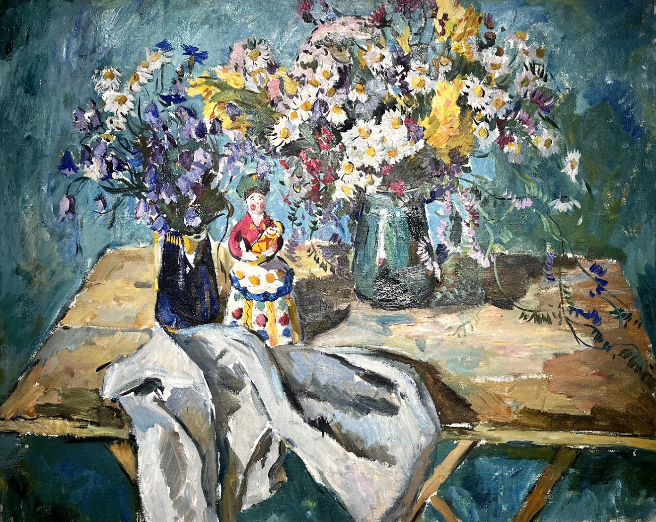 «Цветы и игрушки», Шаманов Борис Иванович, художник, купить картину