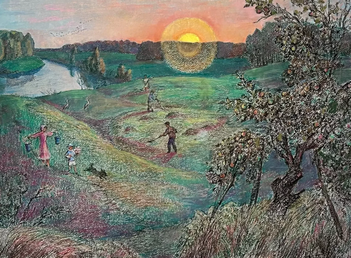 «Солнце», Бекарян Дзовинар Аровна, художник, купить картину