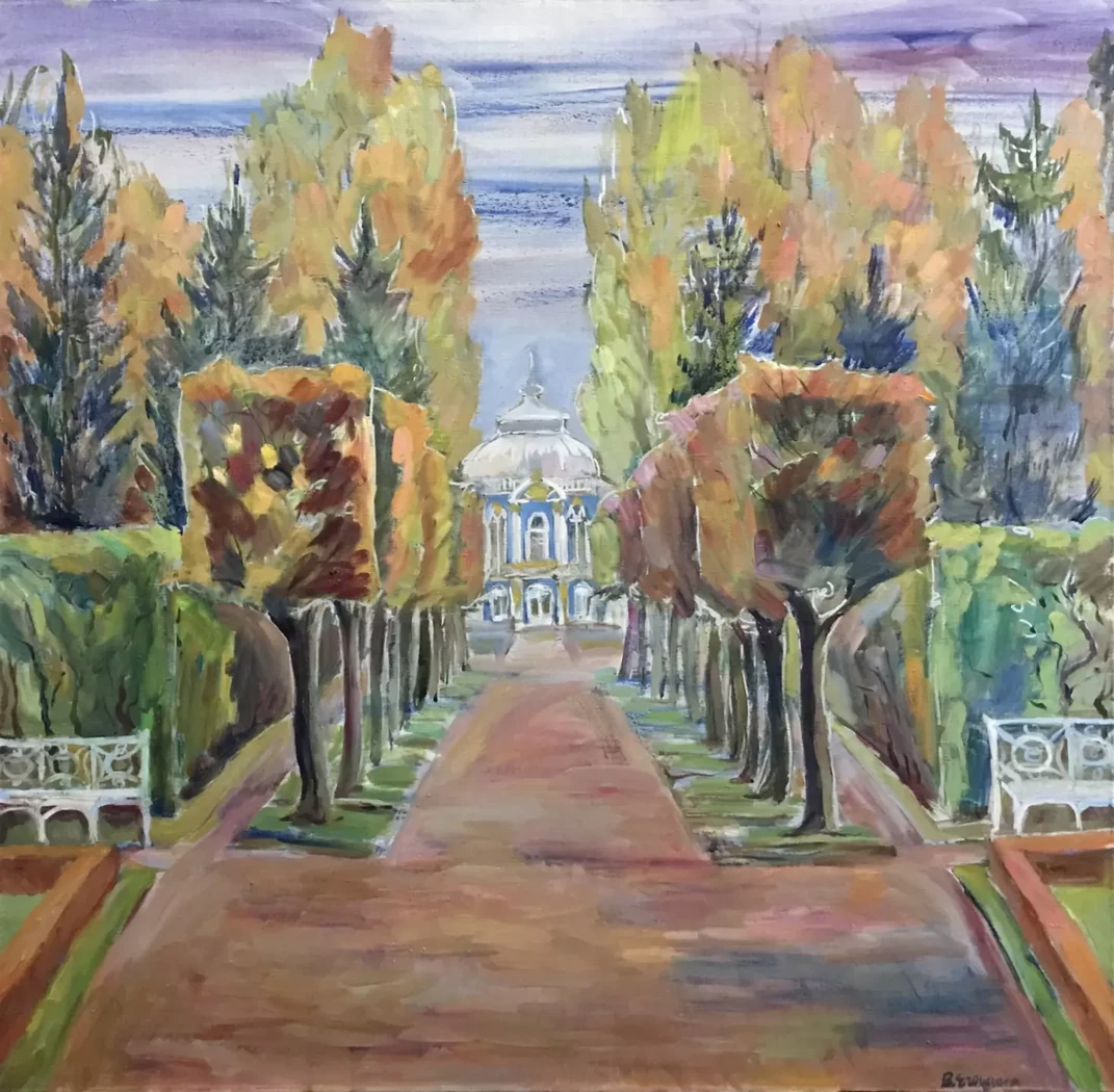 «Эрмитаж в Царском селе», Егошина Вера Алексеевна, художник, купить картину