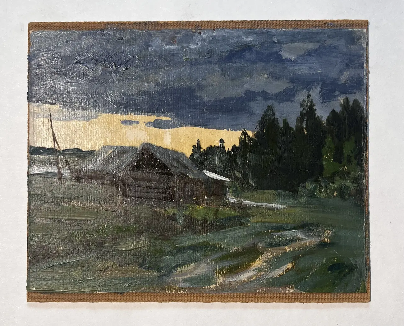«Перед грозой», Яркин Владимир Петрович, художник, купить картину, купить, работы, живопись, галерея ОПХ, аукцион