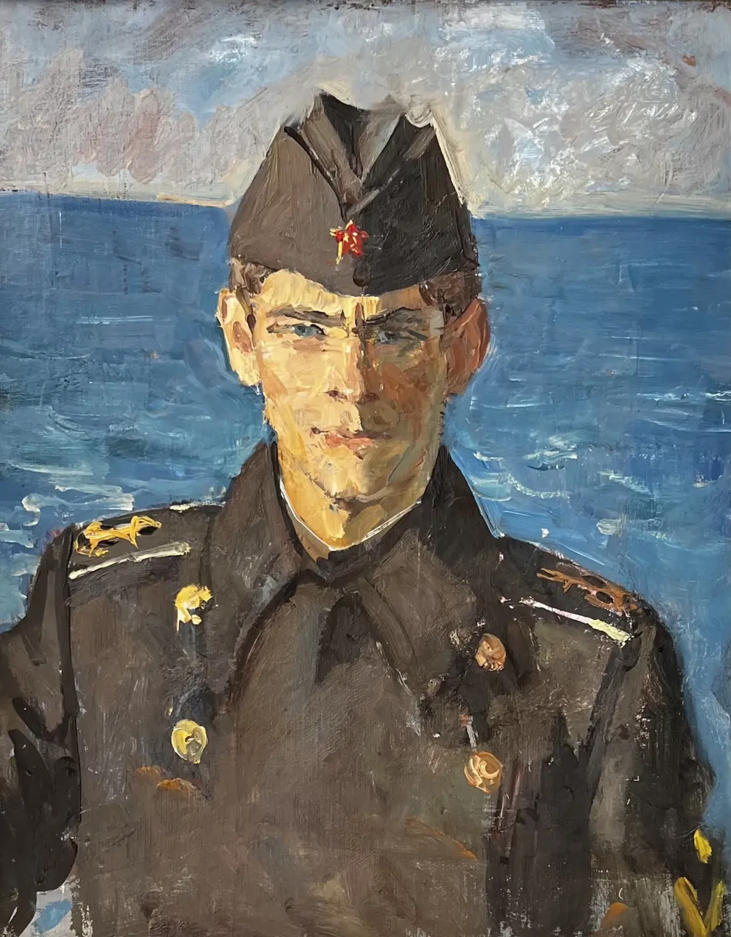«Портрет моряка», Яркин Владимир Петрович, художник, купить картину, купить, работы, живопись, выставка «Полюса живописи», галерея ОПХ