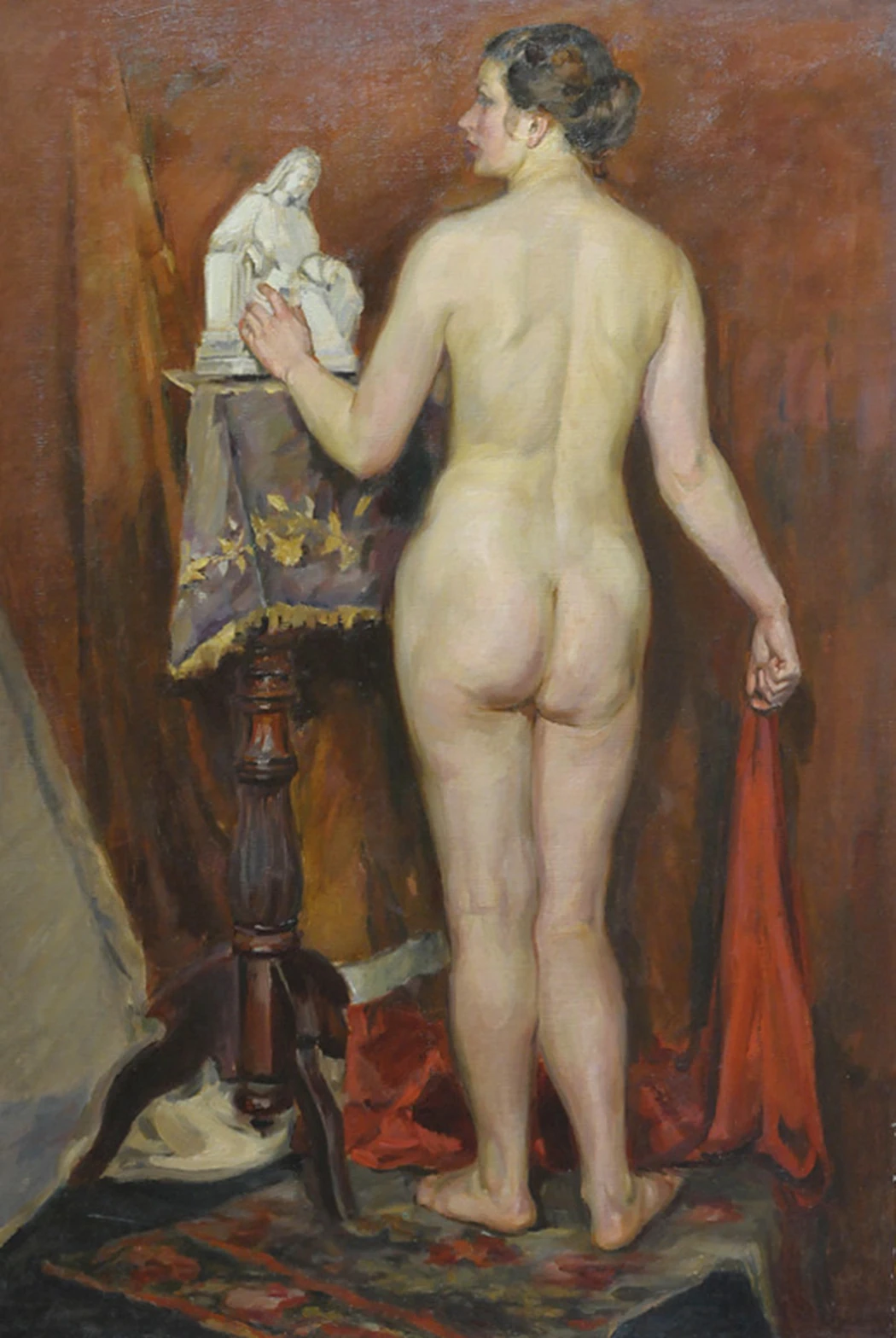 «Обнажённая модель», Чекалов В.Ф., 1950