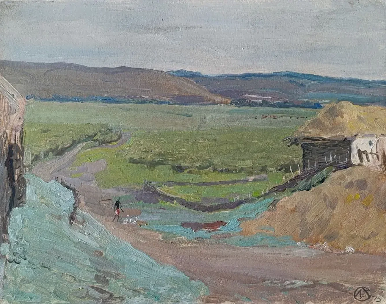 «Луга села Бавлы» Семёнов Б.А.