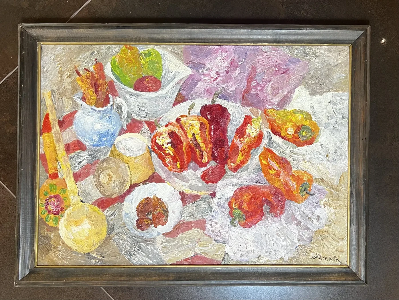 «Натюрморт с перцами», Милова Л.А.