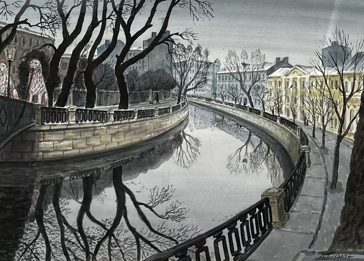 «Львиный мостик», Бекарян Дзовинар Аровна, художник, купить картину