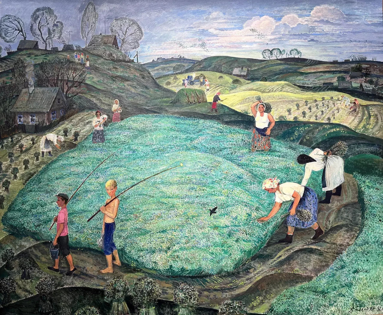 «Лен», Бекарян Дзовинар Аровна, художник, купить картину