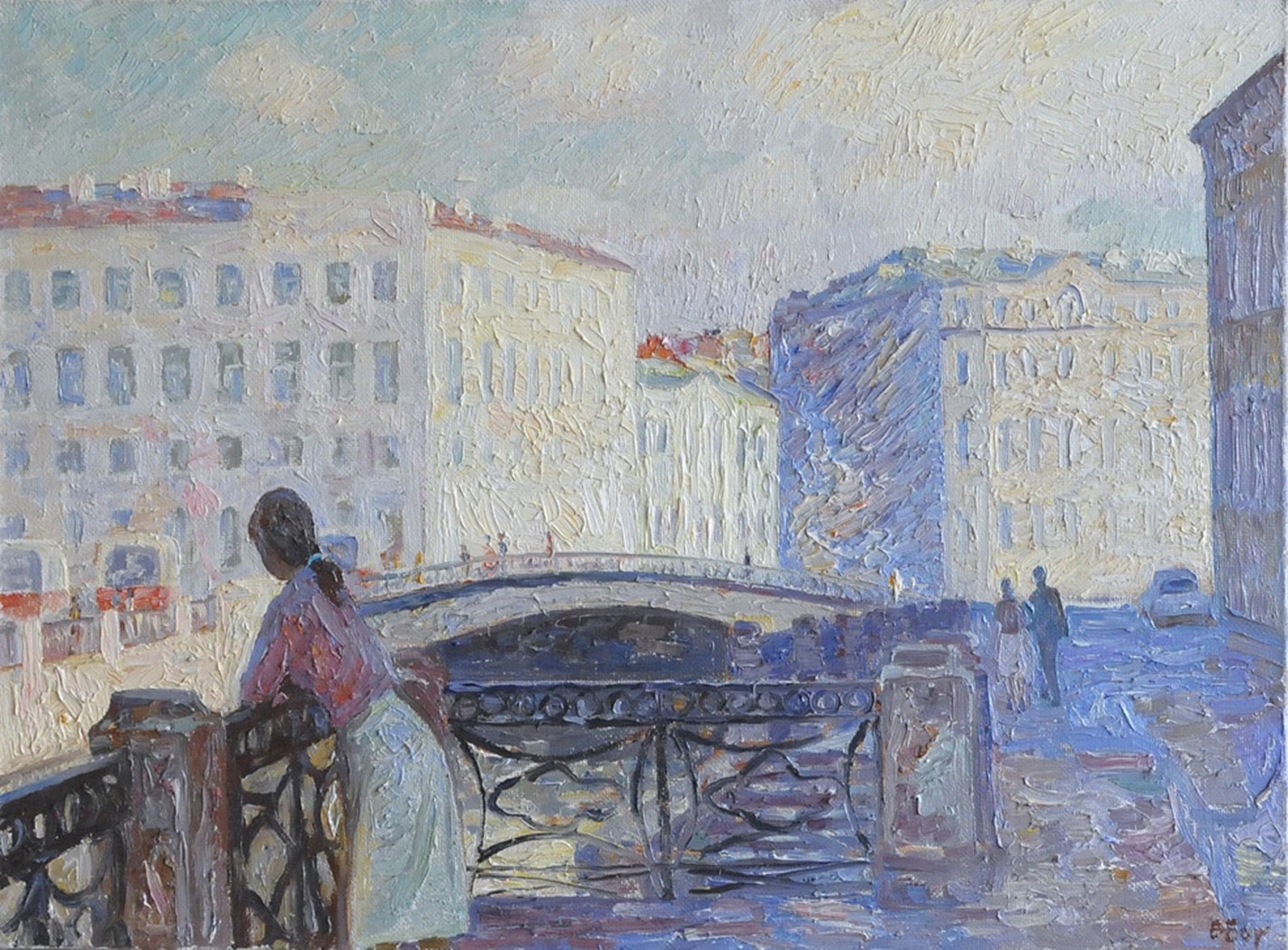 «Набережная Мойки», 1991, Борисов В.И.