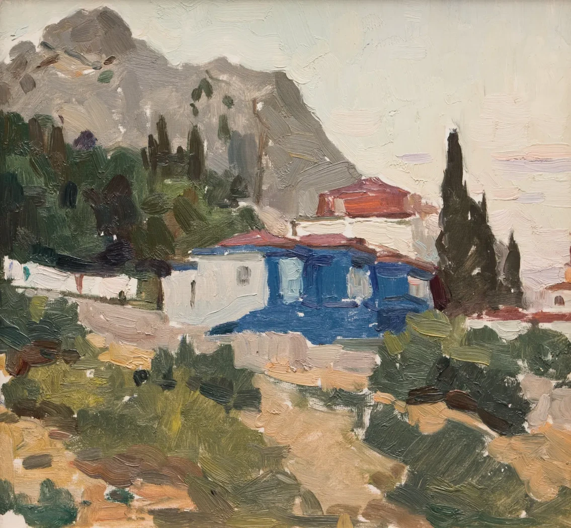 «Гурзуф», Язгур Лазарь Семенович, художник, купить картину, купить, работы, аукцион, живопись, галерея ОПХ, Bidspirit, бидспирит, магазин, выставка