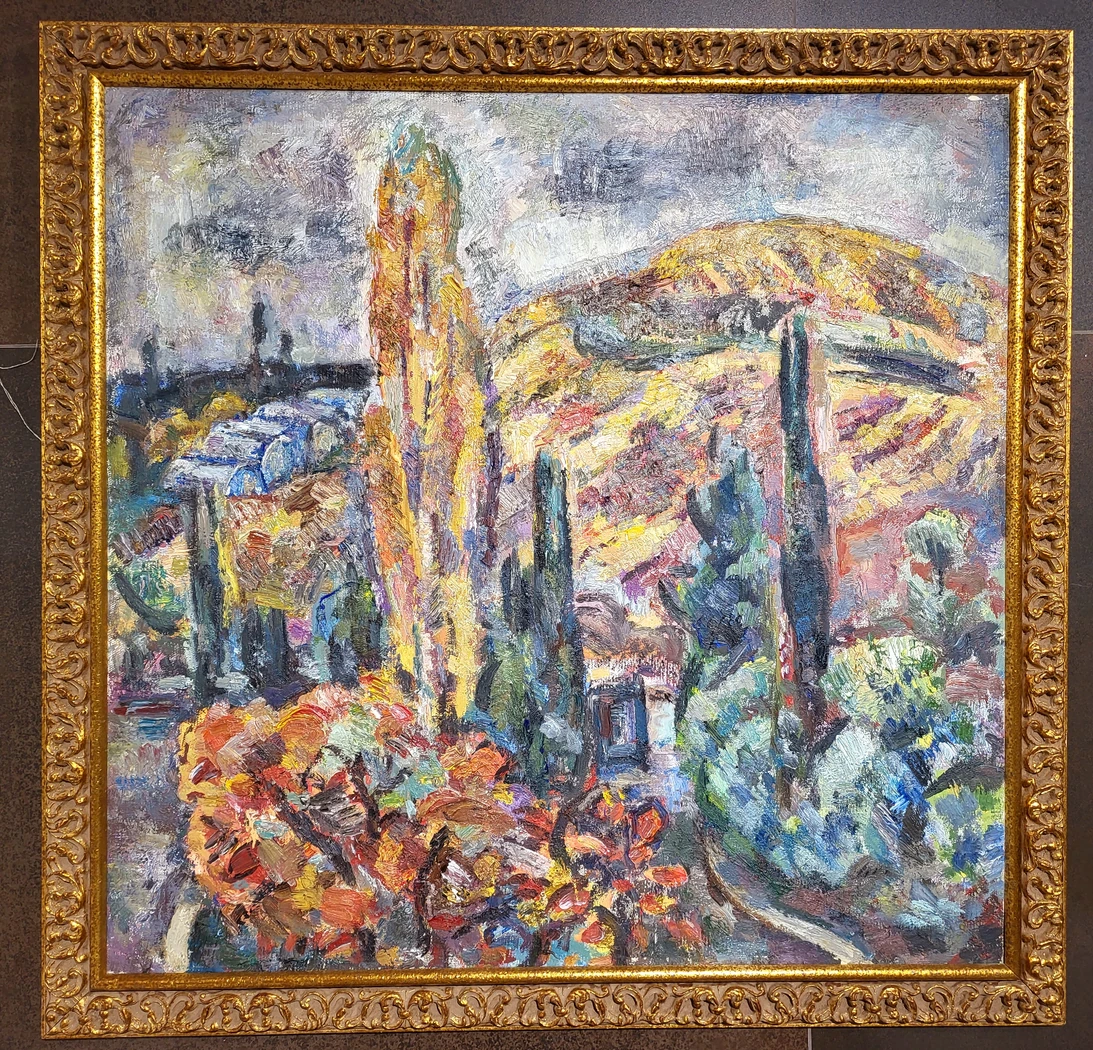 Осень. Виноградники