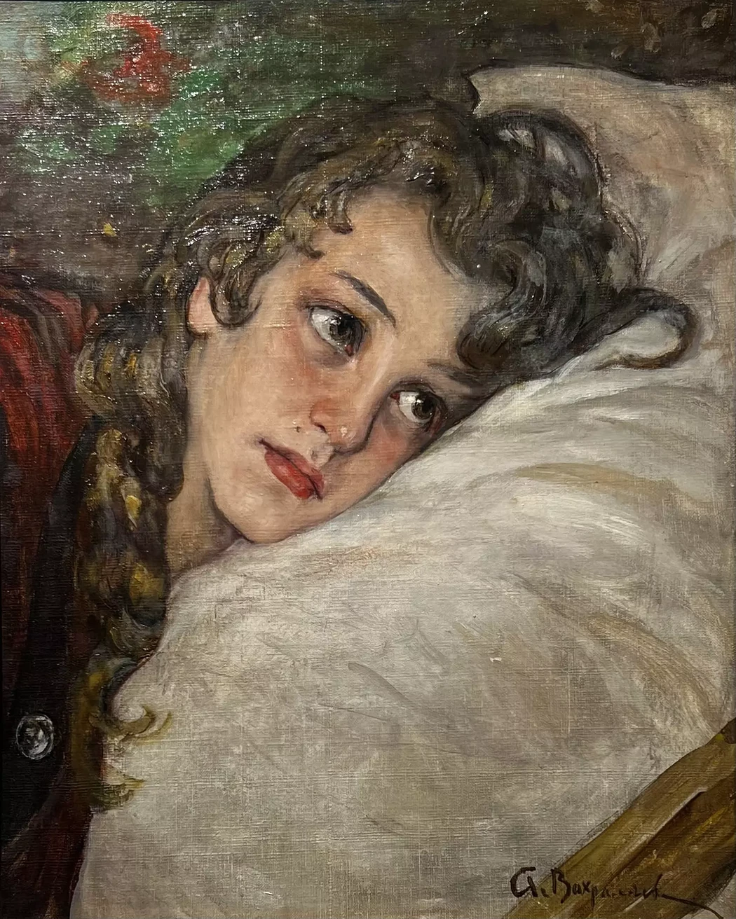 «Портрет Таси Долинской», Вахрамеев Александр Иванович, художник, купить картину